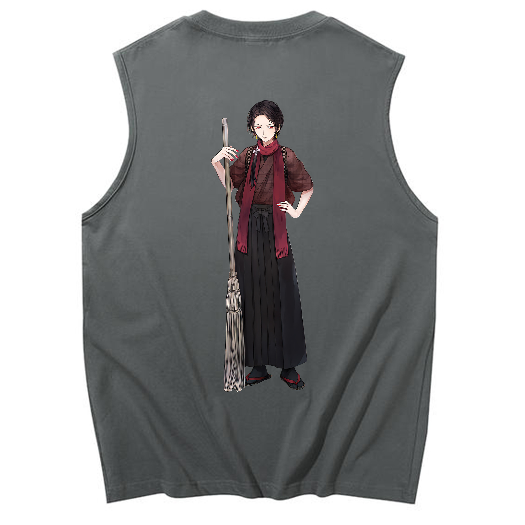 （画像用） 刀剣乱舞 Touken Ranbu コットン100％タンクトップ（背面プリント）